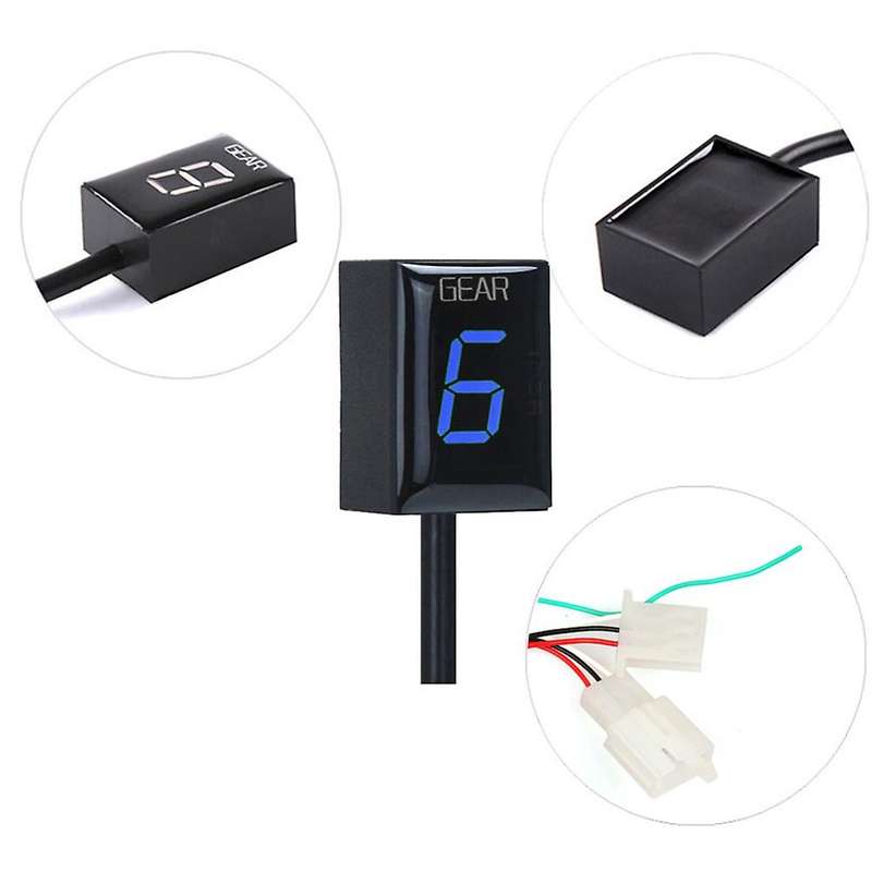 Gear Indicator for CBR600F F3 F4 F4I RR CB600F CBF500 VFR800 Fi 900RR SHADOW 750 Gear Display 1-6 Re