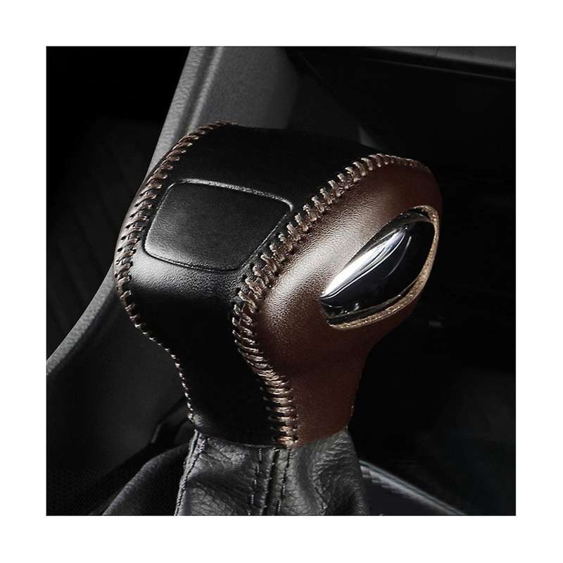 Gear Cover Handbrake Cover Car Accessories for GT Keluoq Black-Brown Line