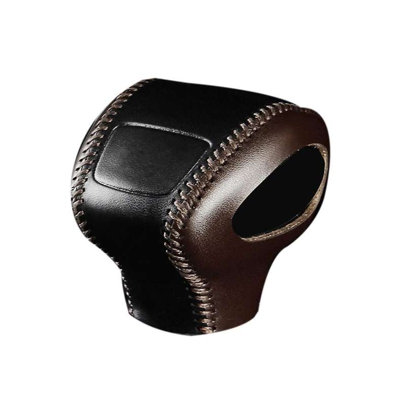 Gear Cover Handbrake Cover Car Accessories for GT Keluoq Black-Brown Line