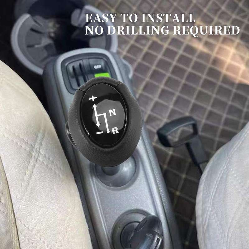 Gear Knob Automatic Knob Black Compatible Smart Compatibletwo Gear Head Case Sleeve