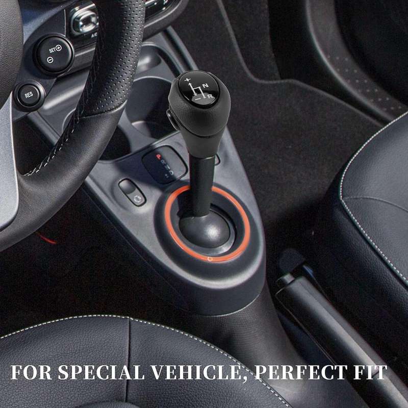 Gear Knob Automatic Knob Black Compatible Smart Compatibletwo Gear Head Case Sleeve