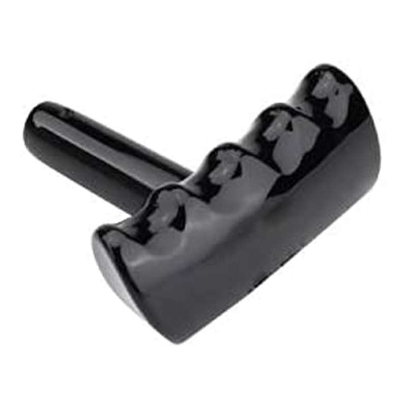 Gear Knob T-Handle Shape Car Gear Shift Lever Knob Head Shifter for Charger Black