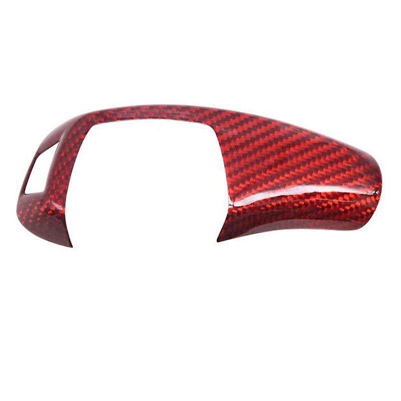 Gear Leaver Trim Carbon Fiber Gear Head Cap Sticker Interior for - F20 F22 F23 F30 F34 F35 2012-2018