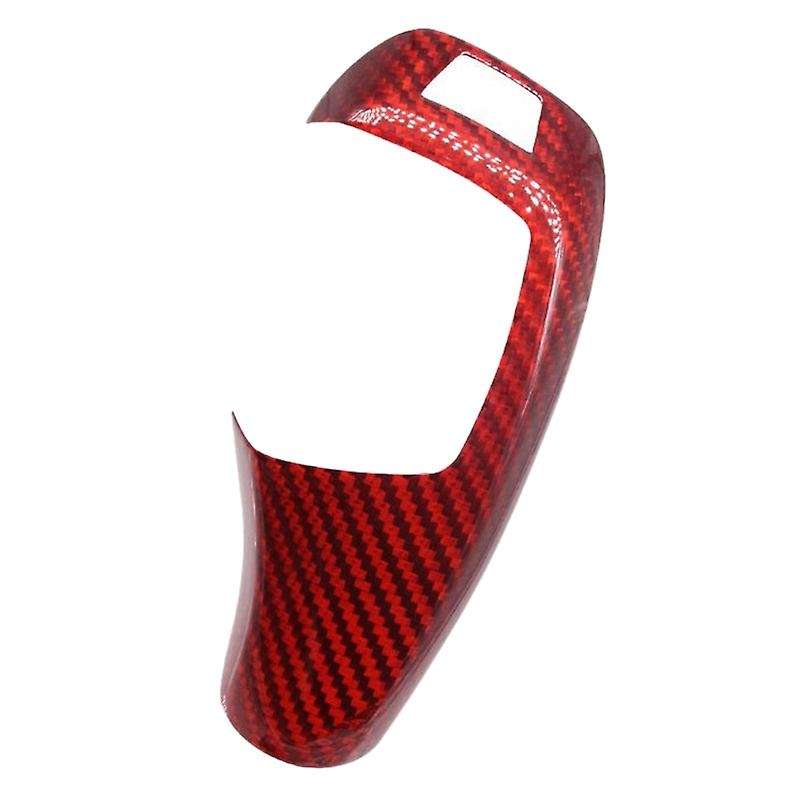 Gear Leaver Trim Carbon Fiber Gear Head Cap Sticker Interior for - F20 F22 F23 F30 F34 F35 2012-2018