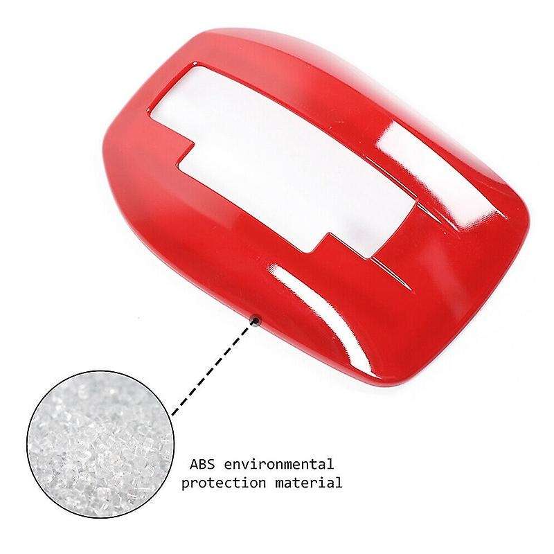 Gear Shift Box Panel Frame Trim Cover Sticker ABS for 2010 2011 2012 2013 2014 2015, Red