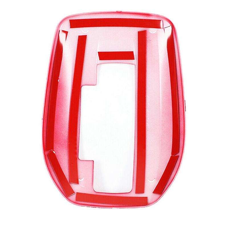 Gear Shift Box Panel Frame Trim Cover Sticker ABS for 2010 2011 2012 2013 2014 2015, Red