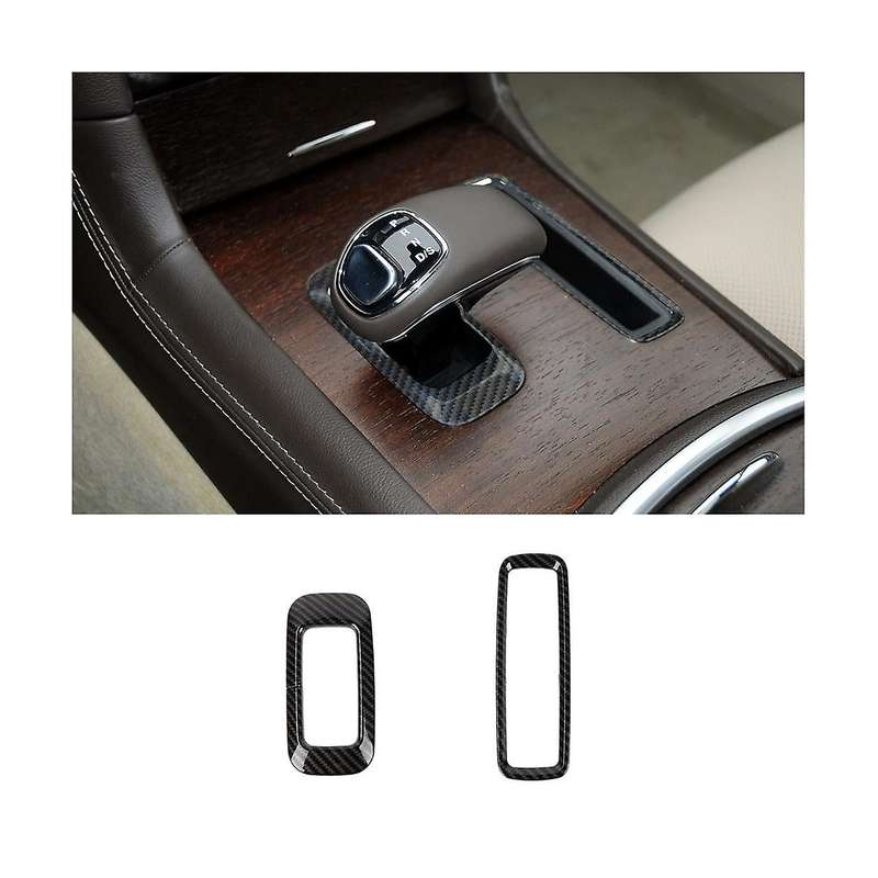 Gear Shift Frame Cover Trim for Charger 2011-2014 300/300c 2010-2014 Accessories, Abs Carbon Fiber