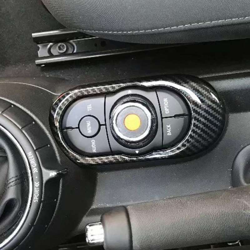 Gear Shift Frame Trim Auto Control Console Panel Auto Interior Moulding Sticker for - S F55 F56 F57