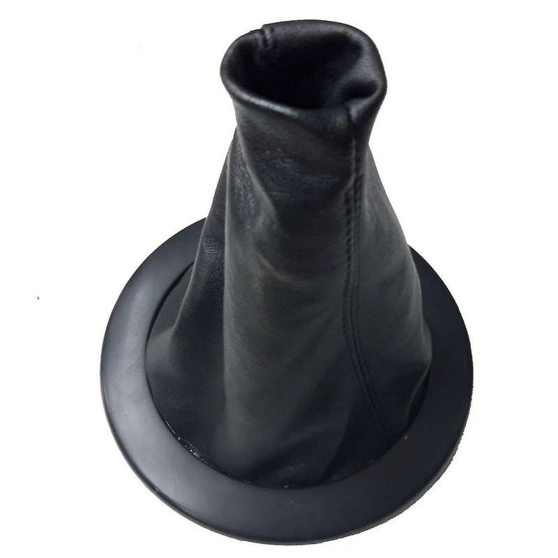 Gear Shift Knob Gaiter Cover Boot Frame Trim Dust Cover for 2 MK2 II 2 2002-2009 Black