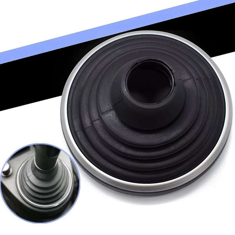 Gear Shift Knob Gaiter Gear Shaft Rubber Gaiter Dust Cover Bottom Frame for Fiesta 2004 2005 2006 20