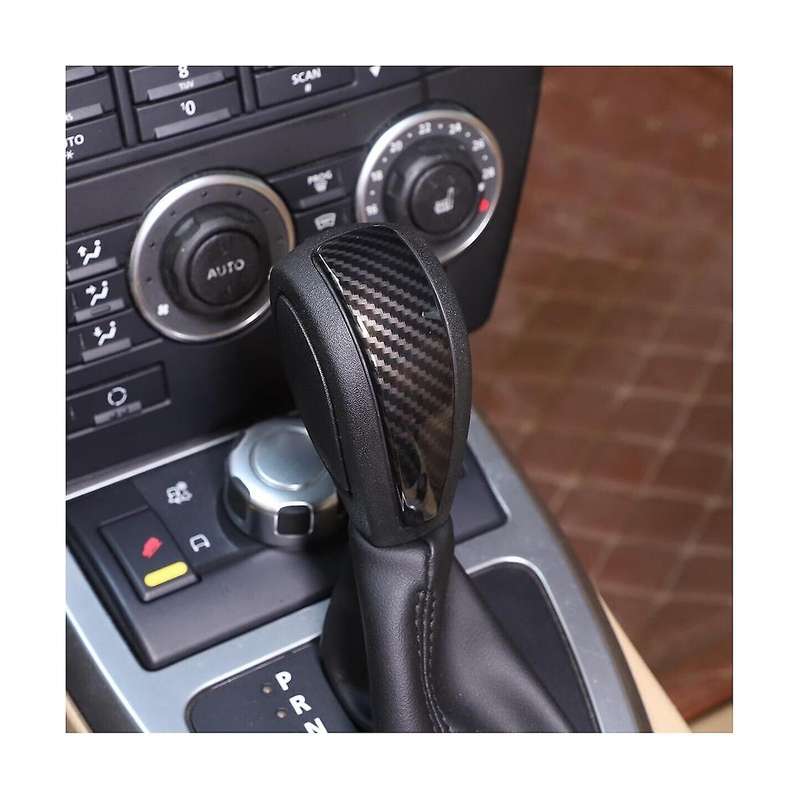 Gear Shift Knob Head Cover Decorative Stickers Carbon Fiber for 2 2007-2012 Accessories