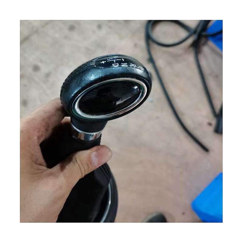 Gear Shift Knob Panel Cover Handball Plated Decorative Ring Cap Repair Kit for F54 F55 F56 F57 F60