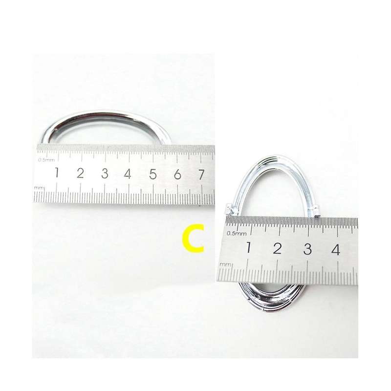Gear Shift Knob Panel Cover Handball Plated Decorative Ring Cap Repair Kit for F54 F55 F56 F57 F60