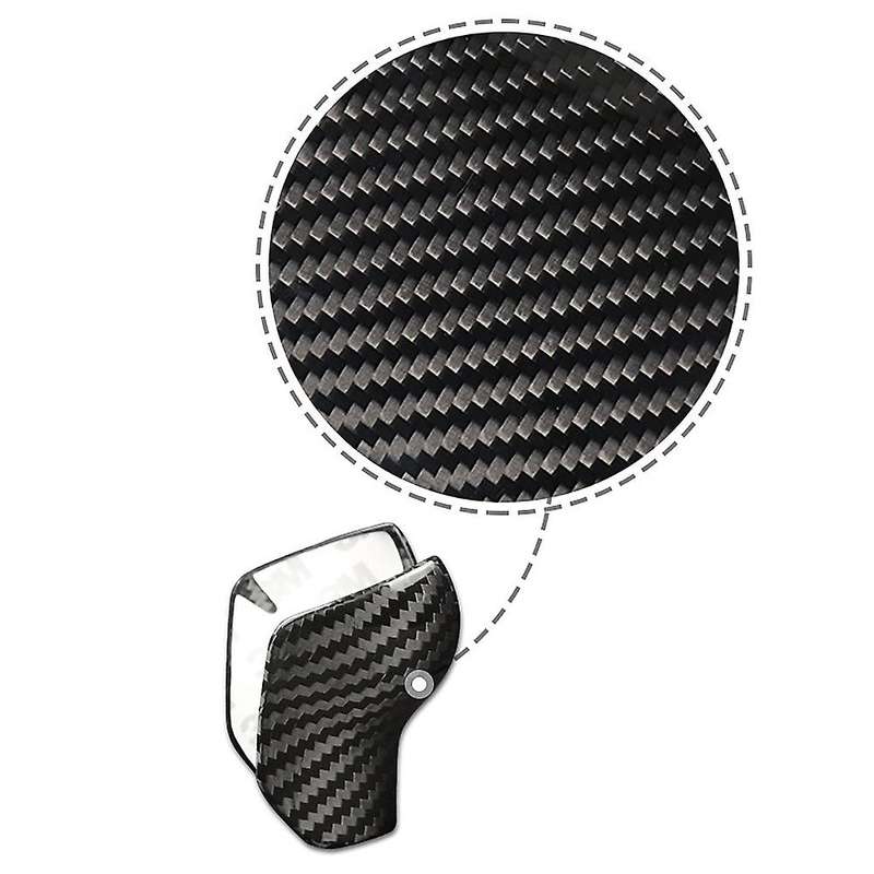 Gear Shift Knob Head Trim Cover Plate for Golf -- T- TAYRON Car Carcarbon Fiber Stickers