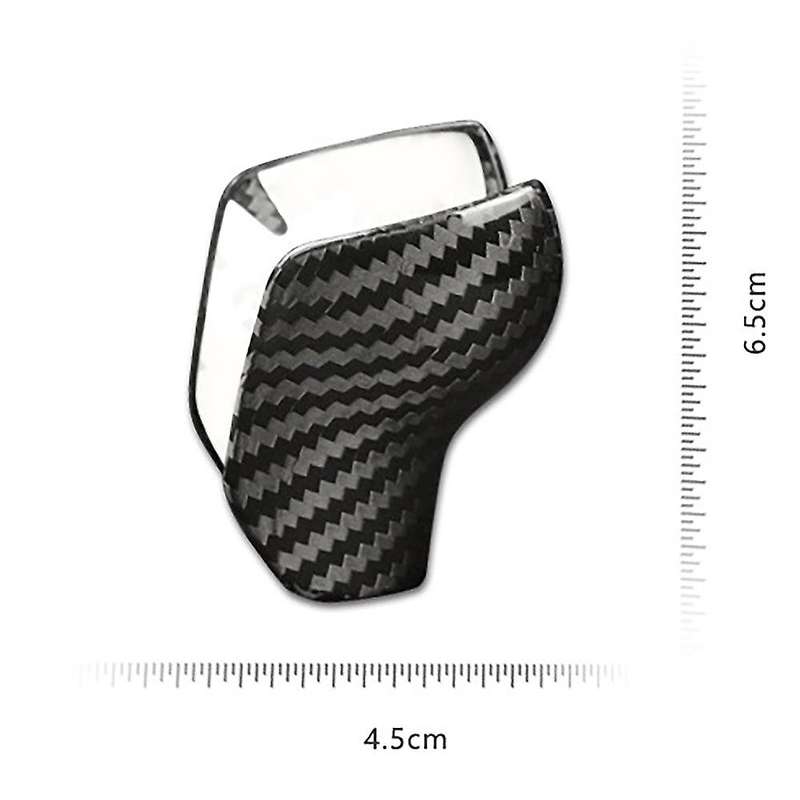 Gear Shift Knob Head Trim Cover Plate for Golf -- T- TAYRON Car Carcarbon Fiber Stickers