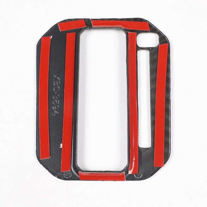 Gear Shift Panel Cover Trim Sticker for 2019-2020 JB74 JB64 LHD Car Accessories, Carbon Fiber