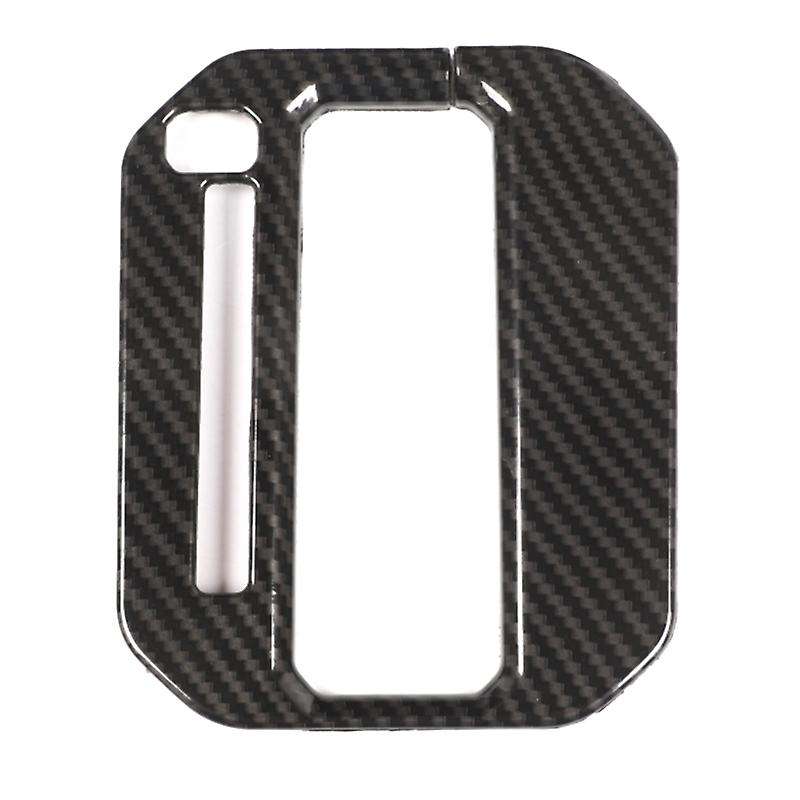 Gear Shift Panel Cover Trim Sticker for 2019-2020 JB74 JB64 LHD Car Accessories, Carbon Fiber