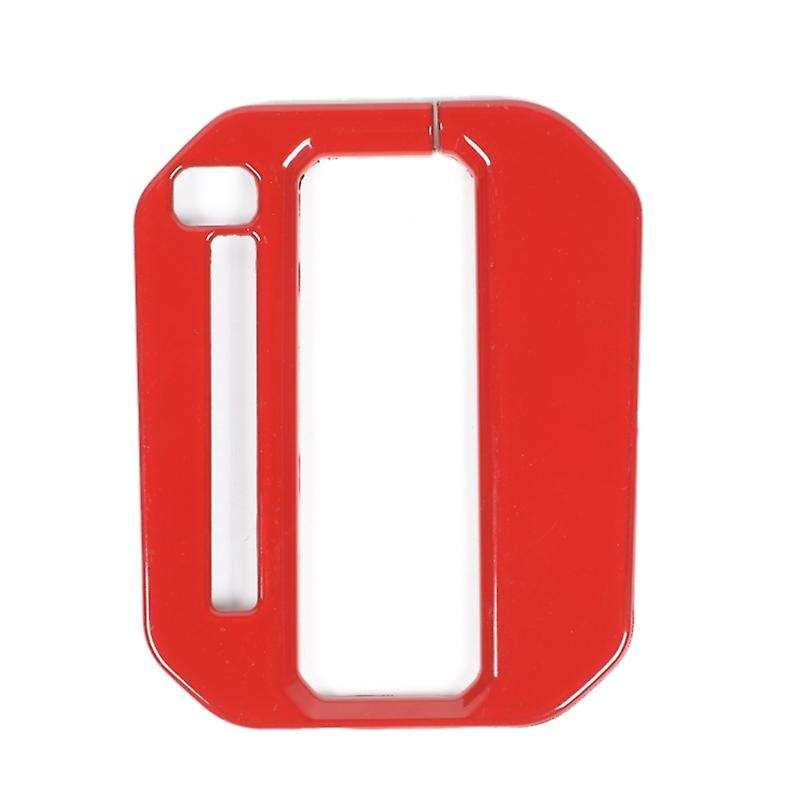 Gear Shift Panel Cover Trim Sticker for Jimny 2019-2020 JB74 JB64 LHD Car Accessories, Red