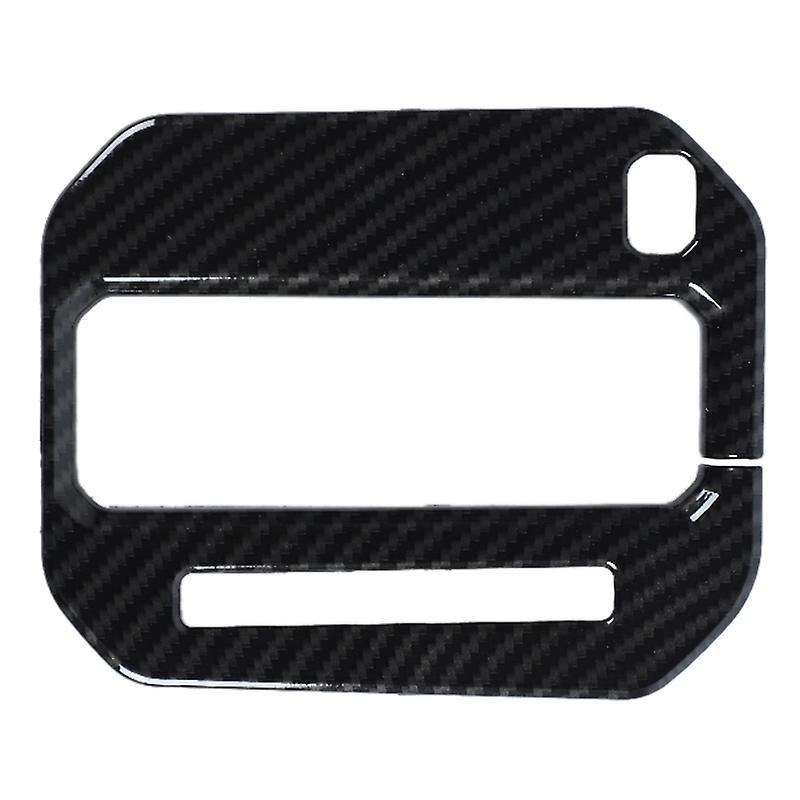 Gear Shift Panel Decoration Cover Trim Sticker for Jimny 2019 2020 JB74 JB64 Car Accessories, Carbon