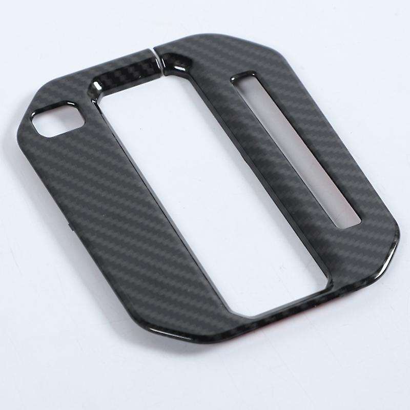 Gear Shift Panel Decoration Cover Trim Sticker for Jimny 2019 2020 JB74 JB64 Car Accessories, Carbon