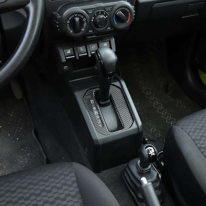 Gear Shift Panel Cover Trim Sticker for Jimny 2019-2020 JB74 JB64 LHD Car Accessories, Silver
