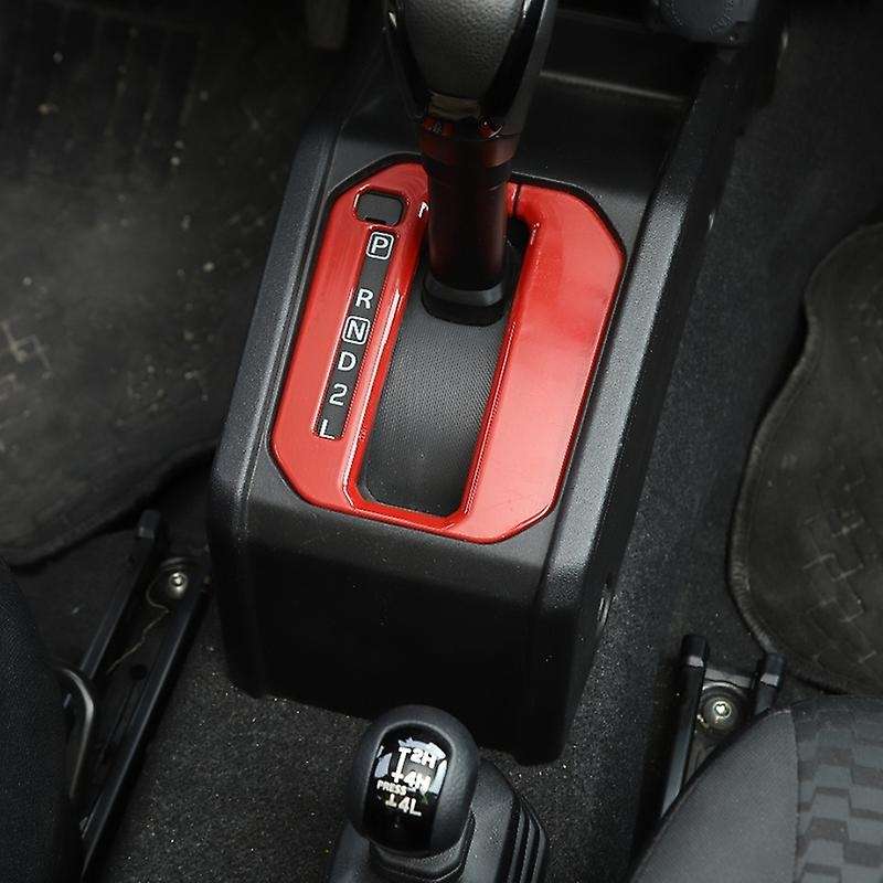 Gear Shift Panel Cover Trim Sticker for Jimny 2019-2020 JB74 JB64 LHD Car Accessories, Silver