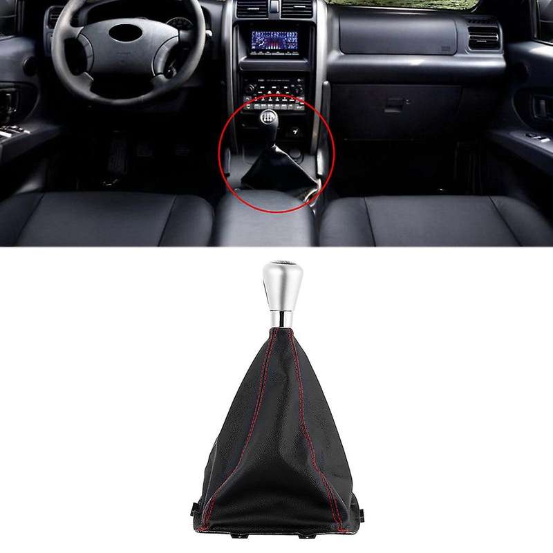 Gear Stick Shift Knob Gaiter Boot for Haver H3 H5 3 5 Car Accessories Red Suture