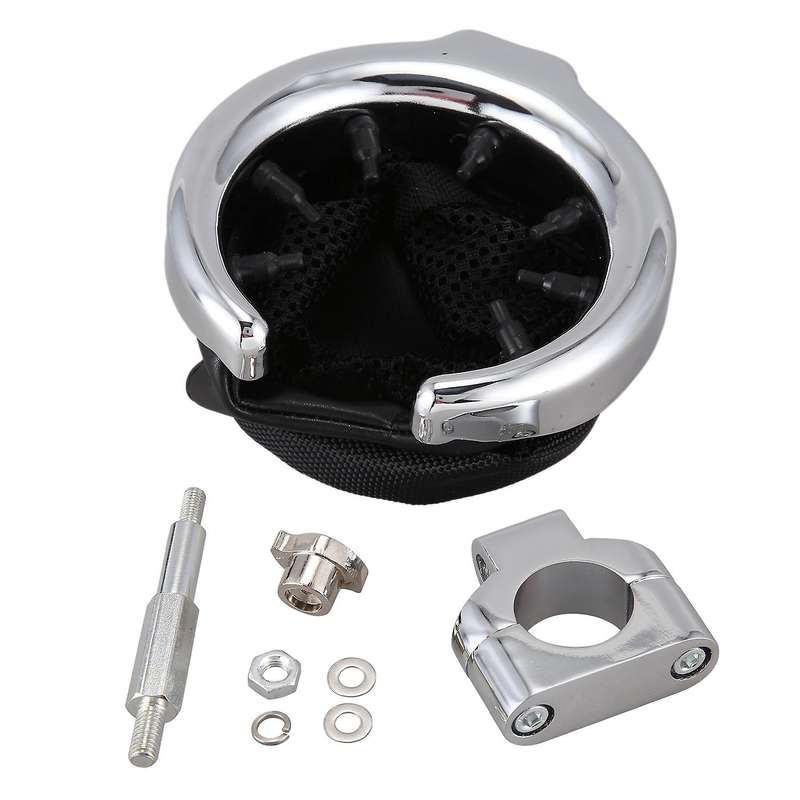 General Motorcycle Handlebar Cup Holder Drink Basket Fits for
