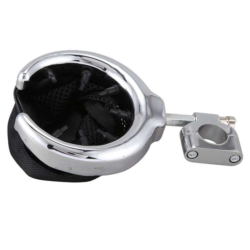 General Motorcycle Handlebar Cup Holder Drink Basket Fits for