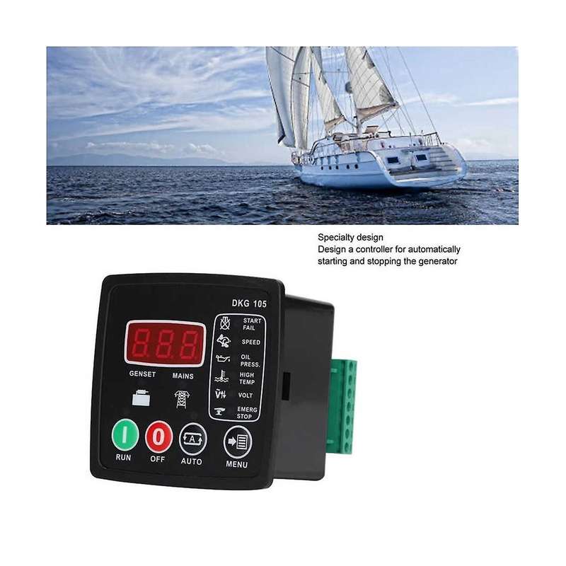 Generator Engine Controller Auto Start Stop Engine Controller Module Panel for Gasoline Engine Gener