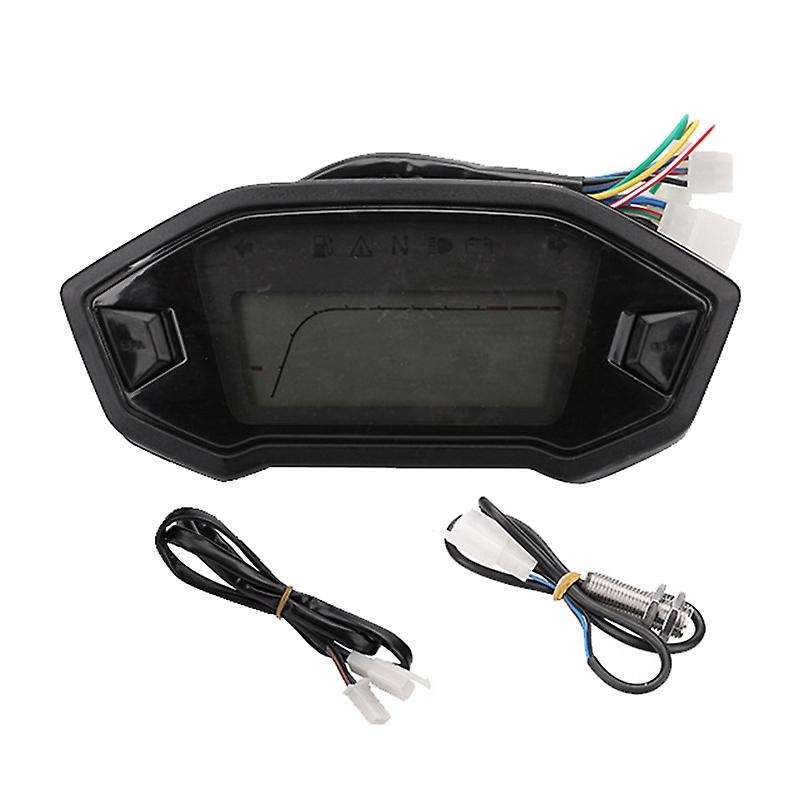 General Motorcycle LCD Speedometer Odometer Backlit Motorcycle Is 2,4 Cylinder 1300R/Min Maximum Dis