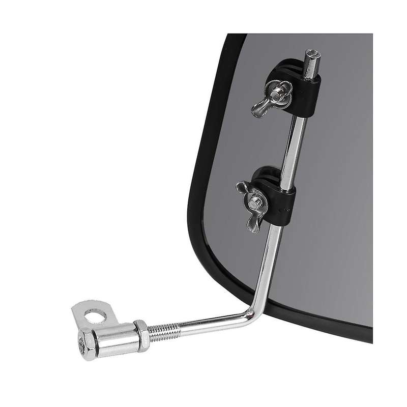 General Motorcycle Retro Modified Oval Gray Windshield Suitable for New Continent S07 Electric Car