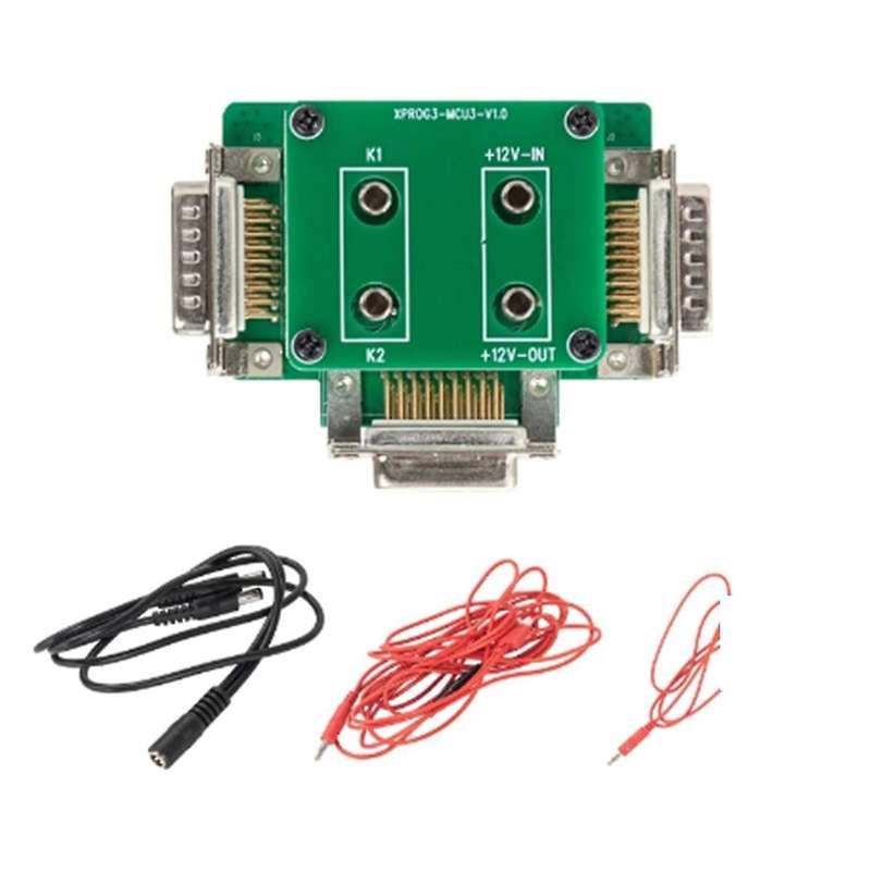 Giii X431 Mcu3 Adapter for X-prog3 Key Programming for / All Keys Lost Kit Anti-theft Adapter Ecu Tc