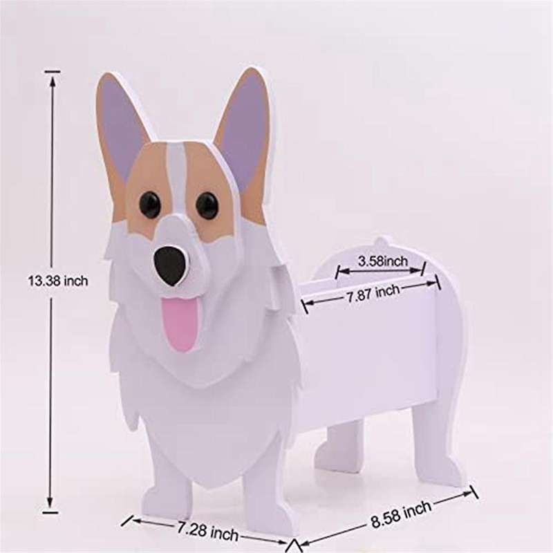 -gifts for -lovers, -dog Planter Plant Pot, Cute Dog Flower Pot for Garden Decoration