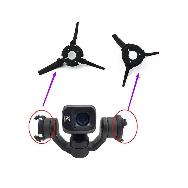 Gimbal Side Uncut Rubber Dampers for Mini 3 Pro Left & Right Damping Cushion Shock-Absorber Ball Spa