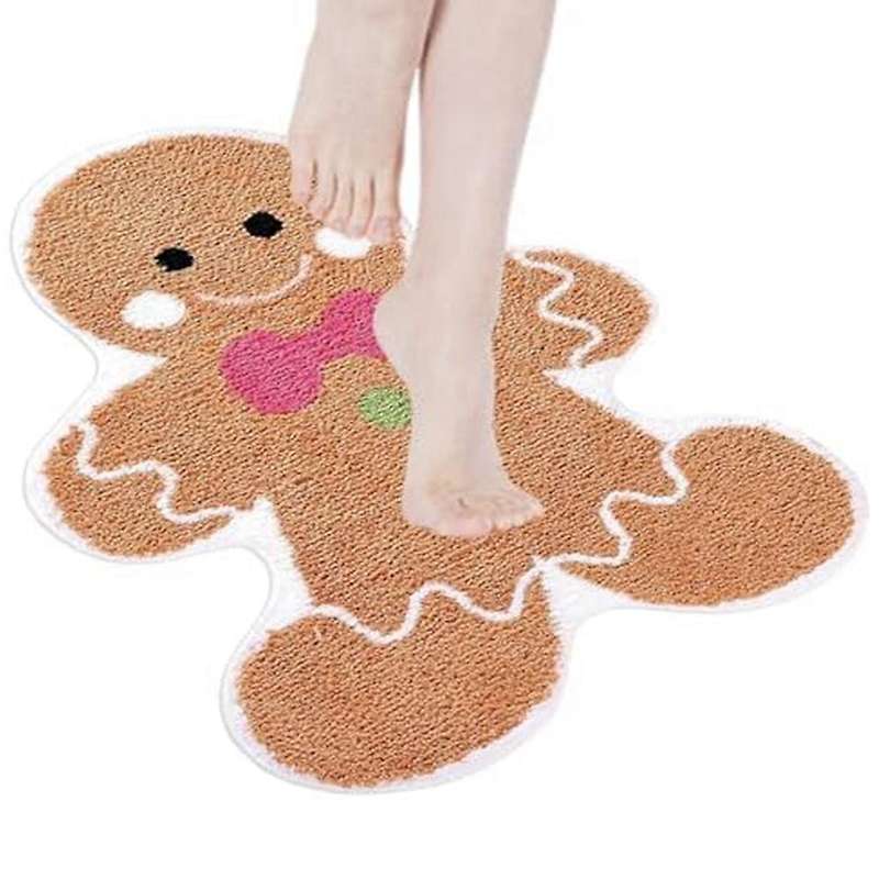 Gingerbread Bath Rugs Christmas Rug Cute Gingerbread Christmas Bathroom Rugs Fun Gingerbread Rug Chr