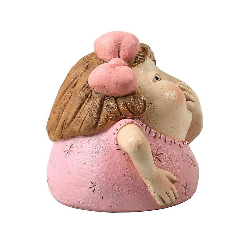 Girl Holding Nose Bathroom Statue, Funny Girl Bathroom Decor Bathroom Shelf Sitters