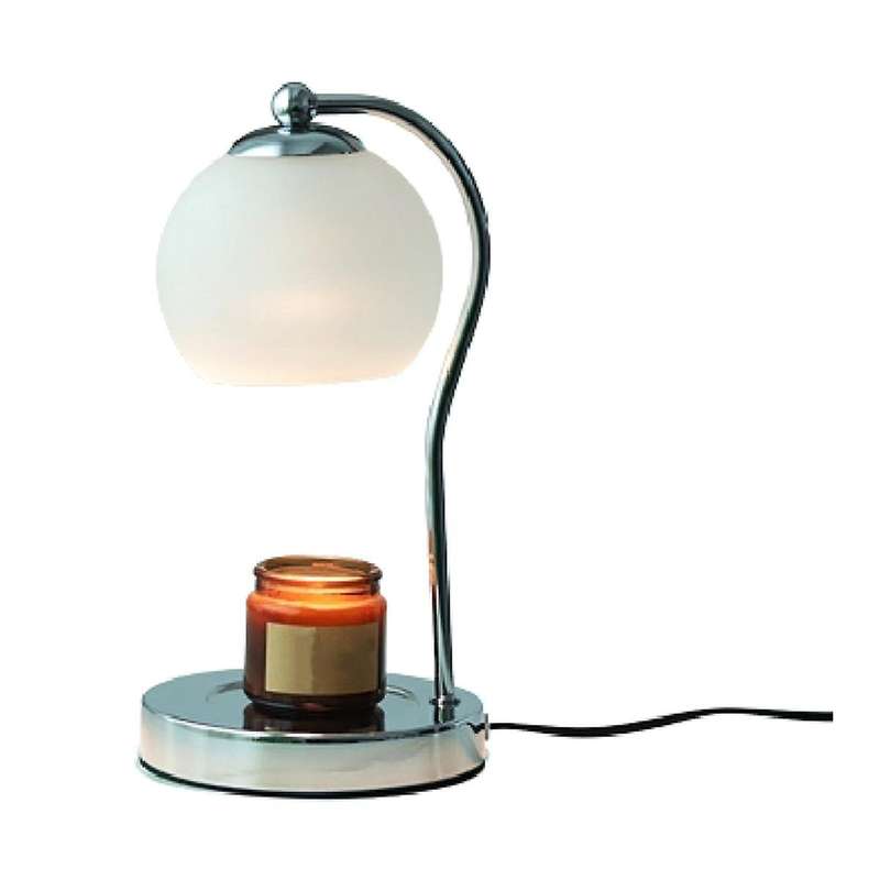 Glass Candle Warmer Lamp with Timer,Modern Wax Melt Warmer for Scented Wax,Candle Lamp Warmer for J