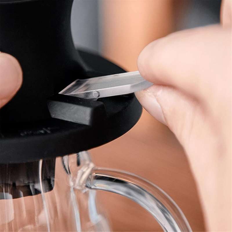 Glass Coffee Pot Smart Cup Coffee Filter Cup,1pc Smart Cup and 100pc Filter Paper