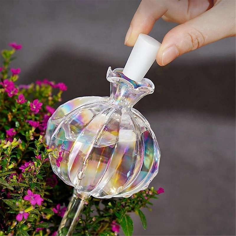 Glass Automatic Plant Watering Bulbs Shape Flower Plant Water Dripper Houseplant Device Drip Irrigat
