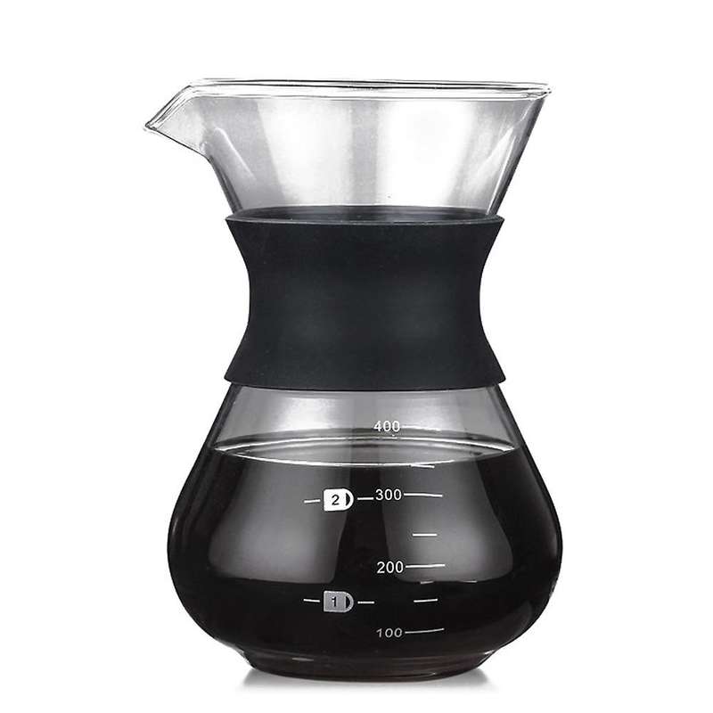 Glass Hand Brewed Coffee Pot High Borosilicate Glass Sharing Coffee Pot Glass Coffee Pot Coffee Set