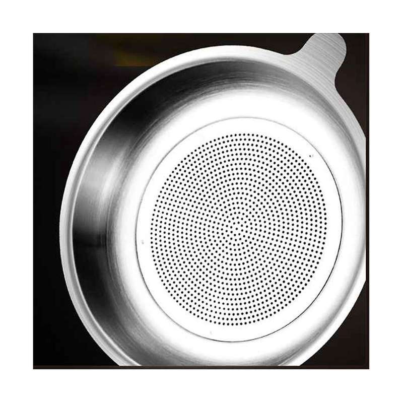Glass Oil Filter Pot with Scale Kitchen Oil Separator Home Bacon Grease Container with Fine Mesh St