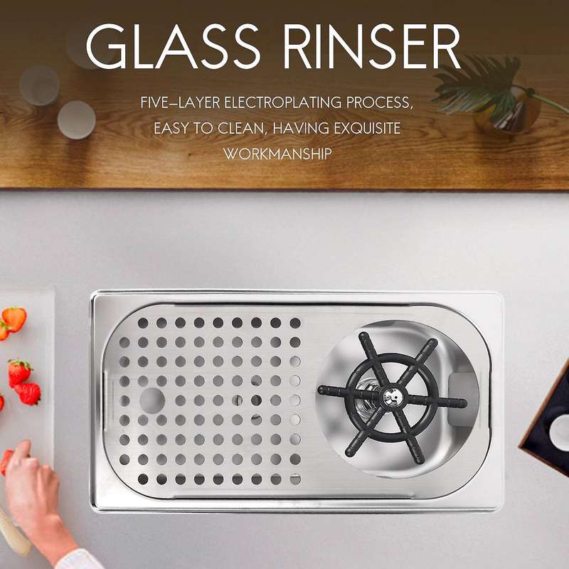 Glass Rinser Diameter Rinser Compatible Beer Milk Tea Cup Compatible Hotel Bar