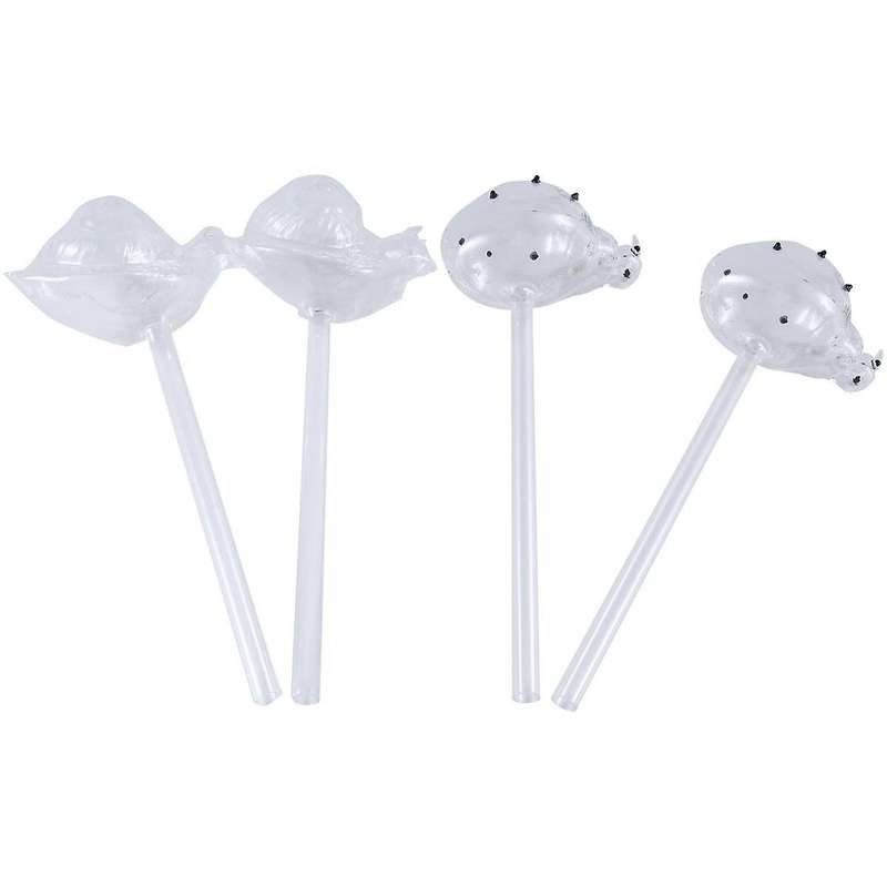 Glass Plant Flowers Water Feeder Self Watering Automatic Drip Irrigation Devices