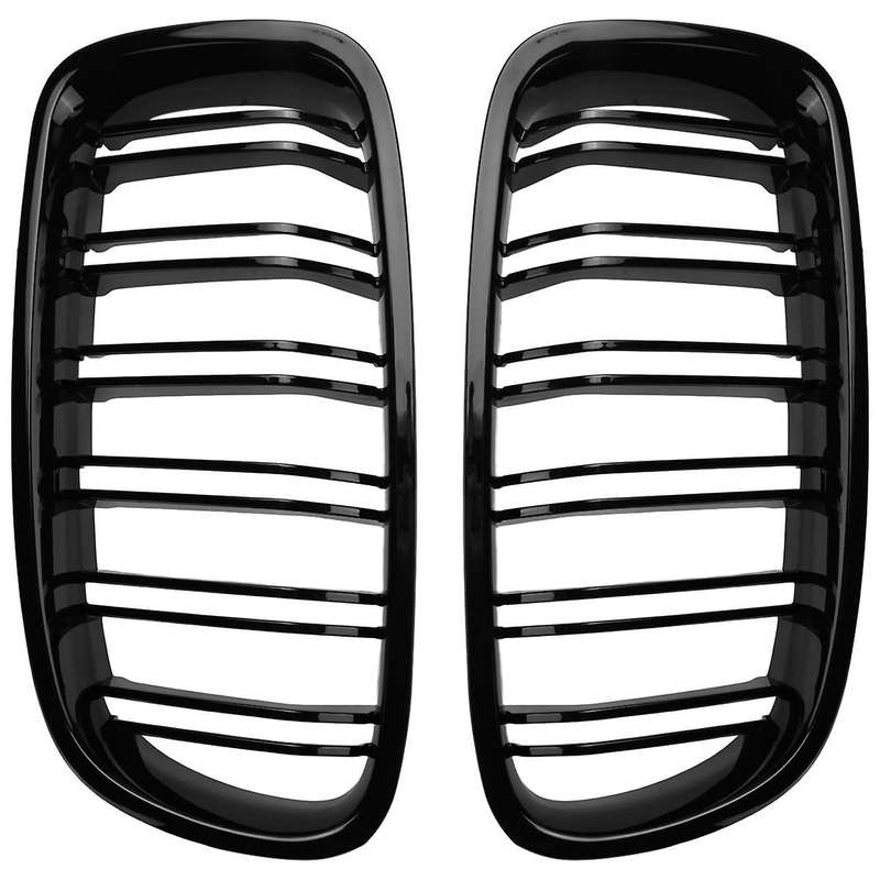 Gloss Black Car Front Kidney Grille for 3 Series F30 F31 F35 2012-2018