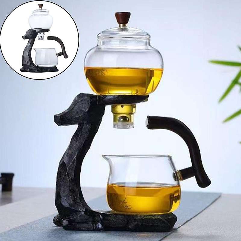 Glass Tea Set Magnetic Water Diversion for Kitchen Loose Infusers Kettles Cooking Tea Maker Glasses