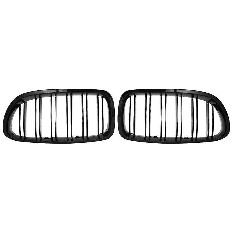 Gloss Black Car Front Kidney Grille Grill for- 5 Series F10 F11 F18 M5 2010-2017