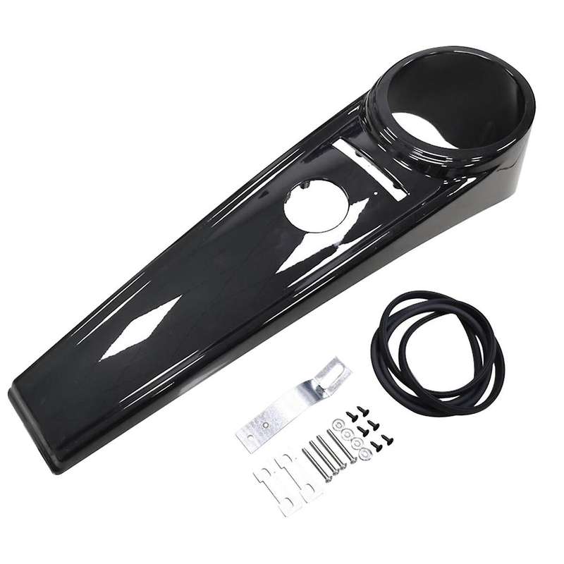 Gloss Black Dash Fuel Console Gas Tank Cover Trim for Road 2008-up