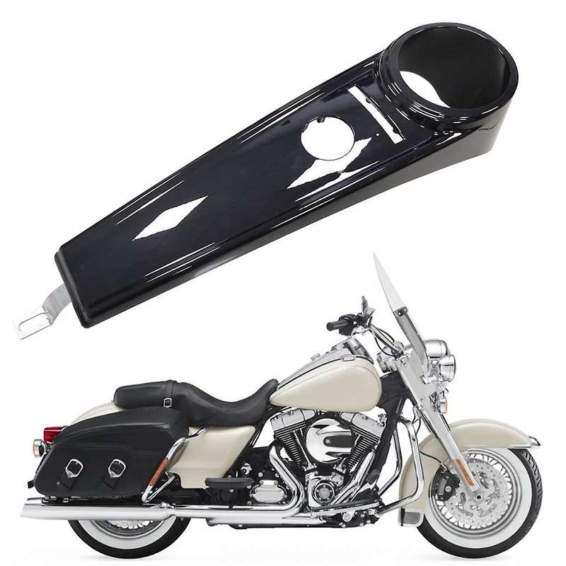 Gloss Black Dash Fuel Console Gas Tank Cover Trim for Road 2008-up