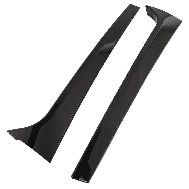 Gloss Black Car Rear Window Side Spoiler Wing Trim for Estate 2014-2019